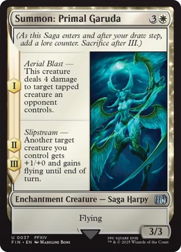 Summon primal garuda - summon:,