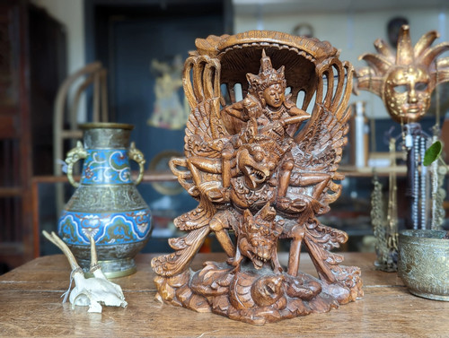 Large balinese statue - large, of