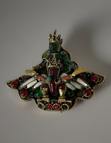 Antique nepalese vishnu garuda - antique,