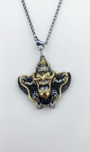 Tibetan silver - (gilt, garuda)