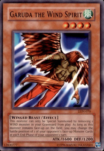 Yugioh garuda the wind - yugioh,
