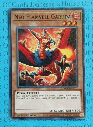 Neo flamvell garuda hac1 en072 - flamvell, hac1-en072