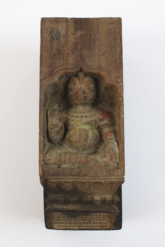 Wooden beam yogi - beam, temple