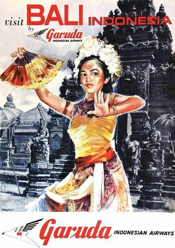 Vintage garuda indonesian - vintage,