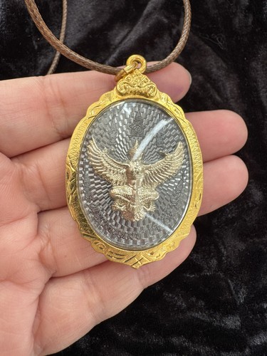 Garuda thai golden pendant - garuda,
