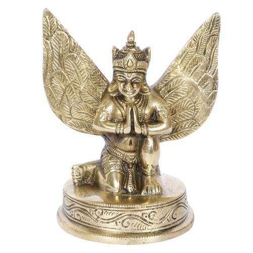 Brass garuda idol - brass,