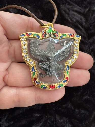Garuda thai golden pendant - garuda,