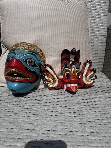 Garuda rangda balinese wall - garuda,