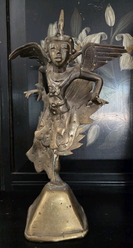 Antique vintage brass garuda - antique,