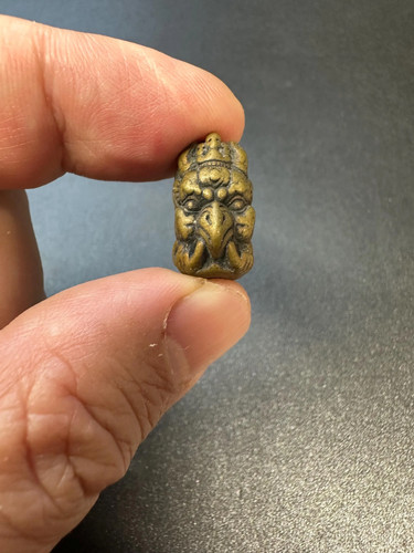 Handmade tibetan brass - brass, garuda