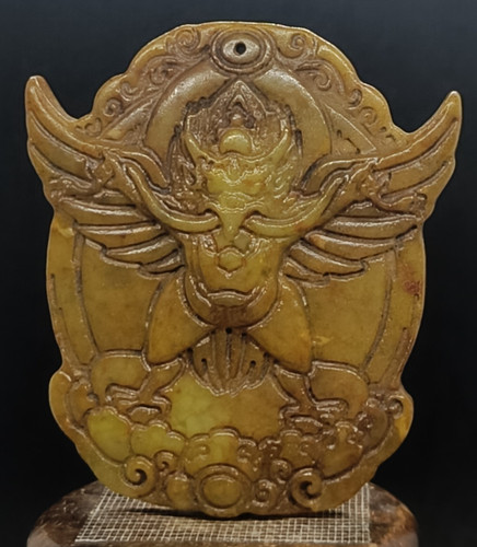 Antique garuda buddhist amulet - garuda,